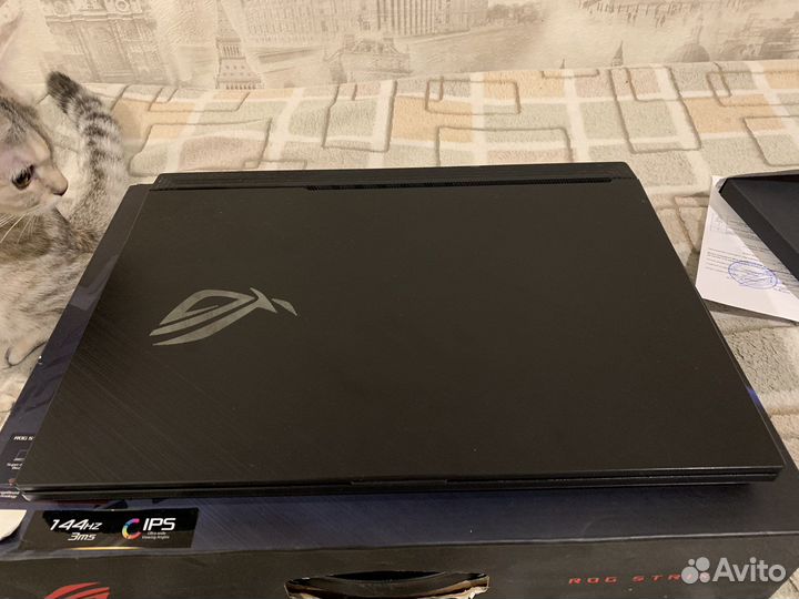 Игровой 17,3” asus ROG gl731gu-ev216