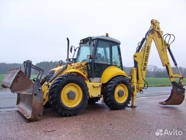 Услуги трактора экскаватора