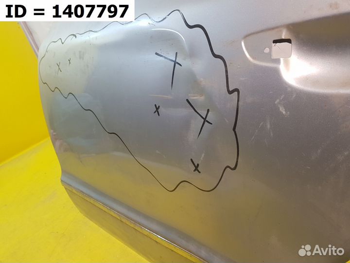 Дверь задняя левая Skoda Superb