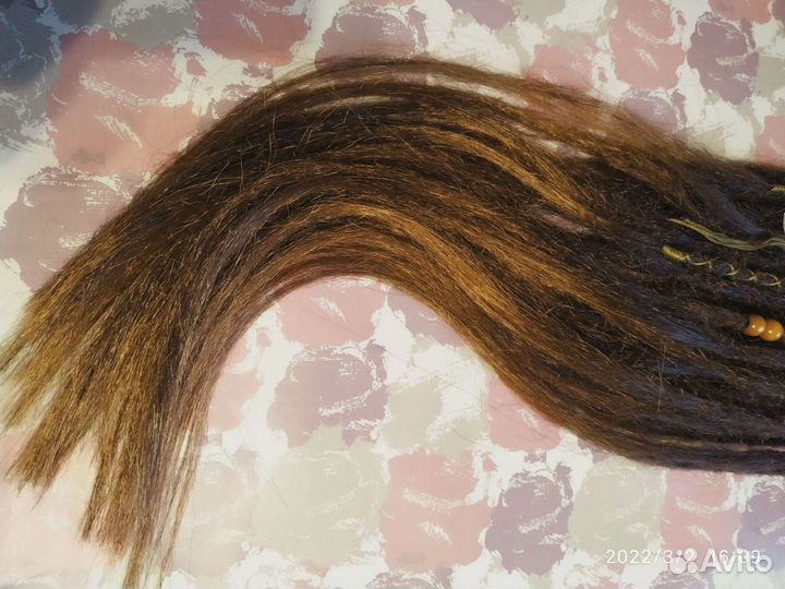 Дреды новые (удлинение для натуральных дре