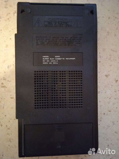 Slimline cassette recorder elta 5000