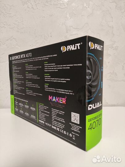 Palit GeForce RTX 4070 Dual 12g