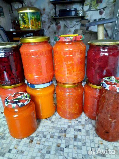 Компоты, соленья, варенья, маринады от