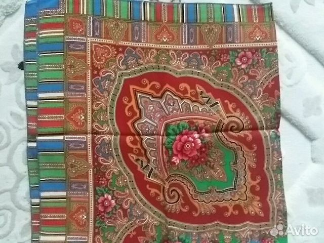 Продам платок Павловопосадский шерстяной