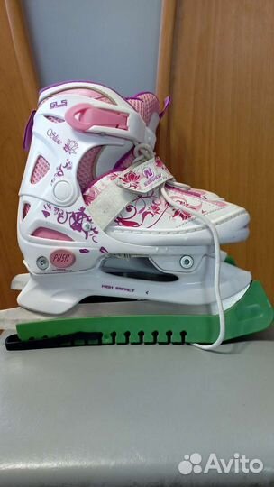Коньки детские раздвижные