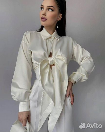 Блузка шелковая женская 2 цвета