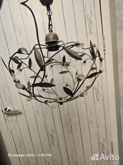Люстра ретро винтаж