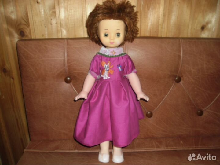 Кукла Настенька, 40 см, СССР