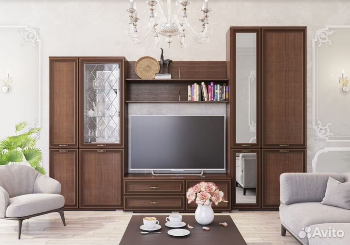 Тумба для тв с ящиками