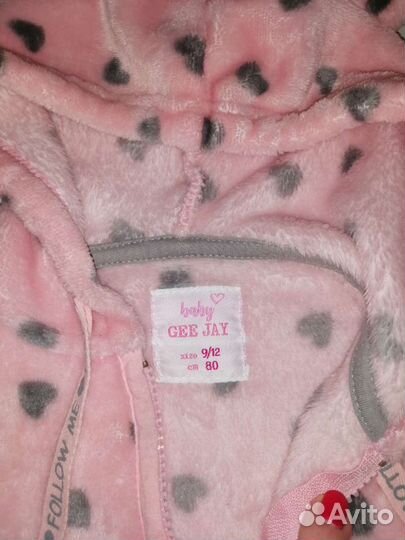 Костюм плюшевый на девочку 80