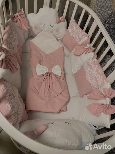 Бортики в детскую кроватку