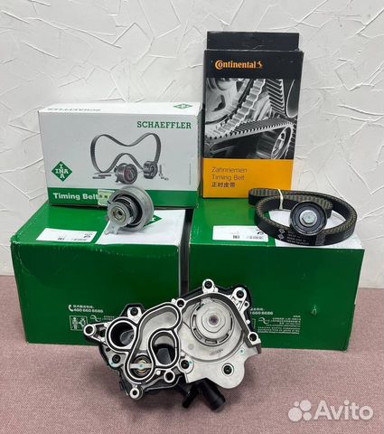 Помпа в сборе с термостатом ина / INA Polo 1.6