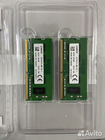 Оперативная память для ноутбука ddr4 8gb kingston