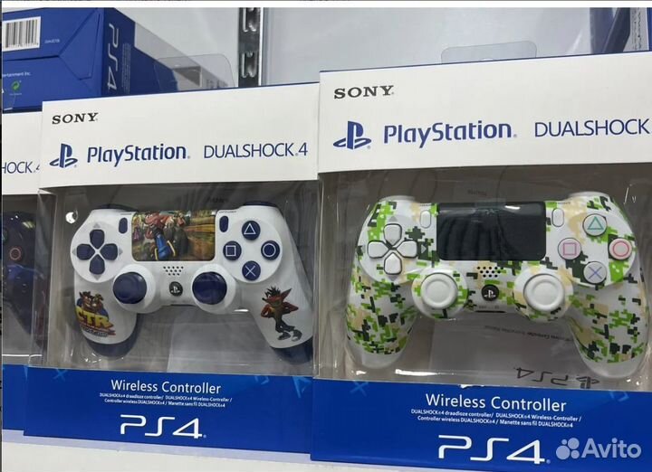 Джойстики Dualshock 4 / Геймпад PS4 + кабель
