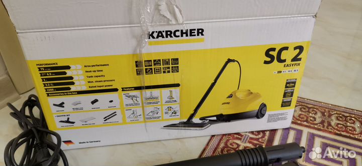 Парогенератор karcher sc 2