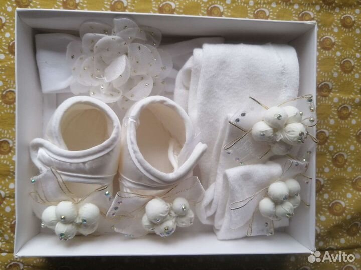 Набор на выписку для новорожденной девочки