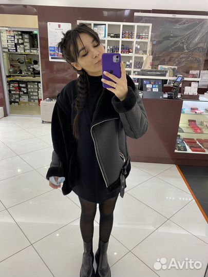 Дубленка женская