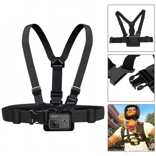 Набор аксессуаров для Go pro, 53 предмета