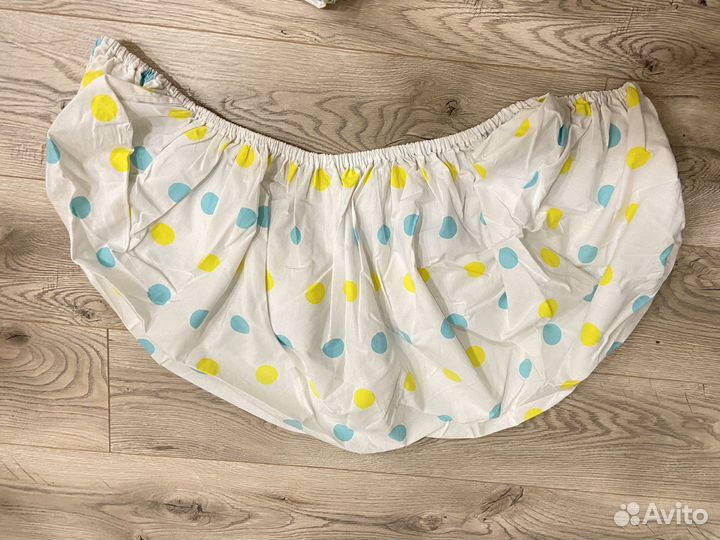 Бортики в детскую кроватку и постельное белье