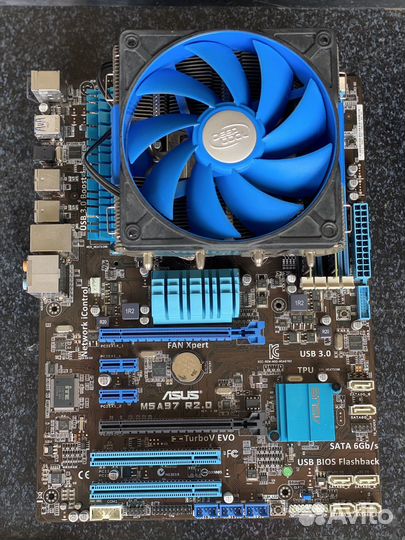 Материнская плата + процессор+ видеокарта