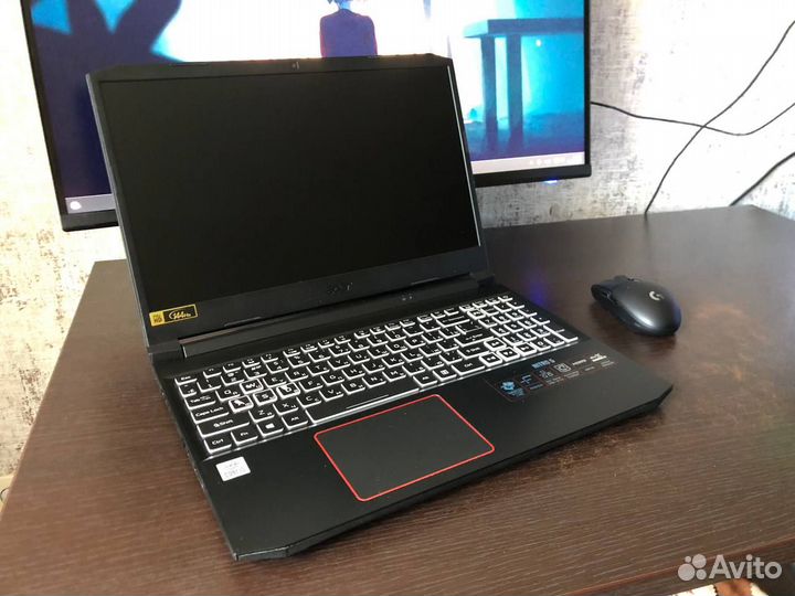 Ноутбук Acer Nitro 5 с i5-10400H/RTX 3060 Laptop
