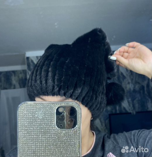 Шапка норковая