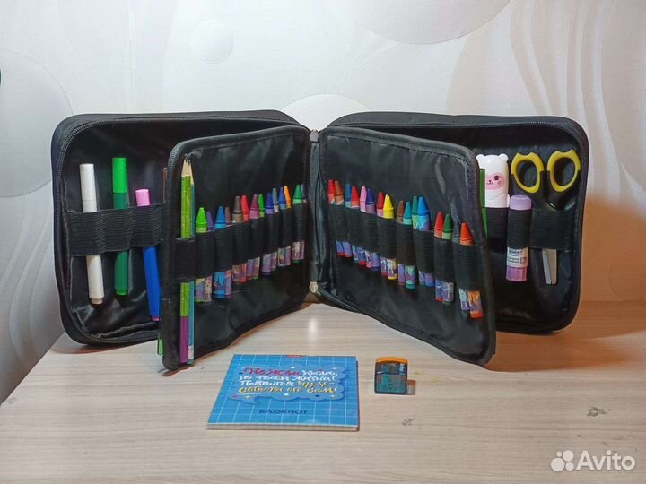 Пенал с канцтоварами (большой)