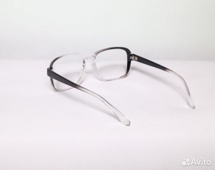 Очки для зрения с диоптриями -3 (черные)