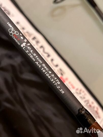 Спиннинг Dayo Hermus Travel 2.28 м. тест 3-17 гр