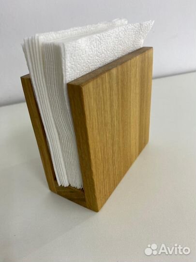 Салфетница деревянная