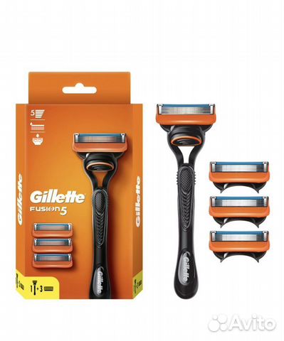 Бритвенный Станок Gillette fusion 5+4 кассеты