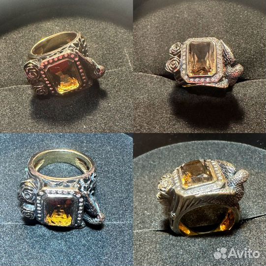 Кольцо ювелирного бренда queensbee