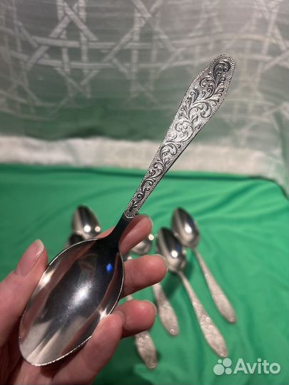 Ложки новые десертные / столовые нержавейка СССР