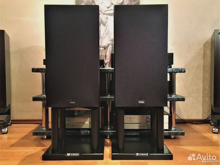 Колонки.Trio/Kenwood/ LS - 800 + подставки