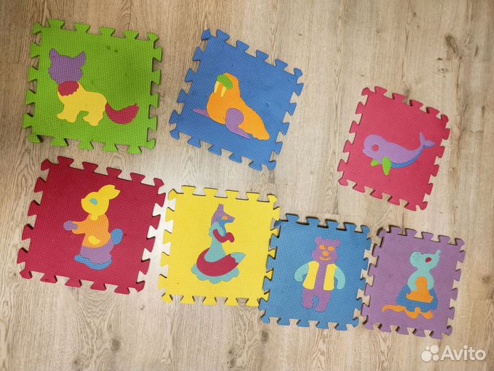 Детский коврик пазл