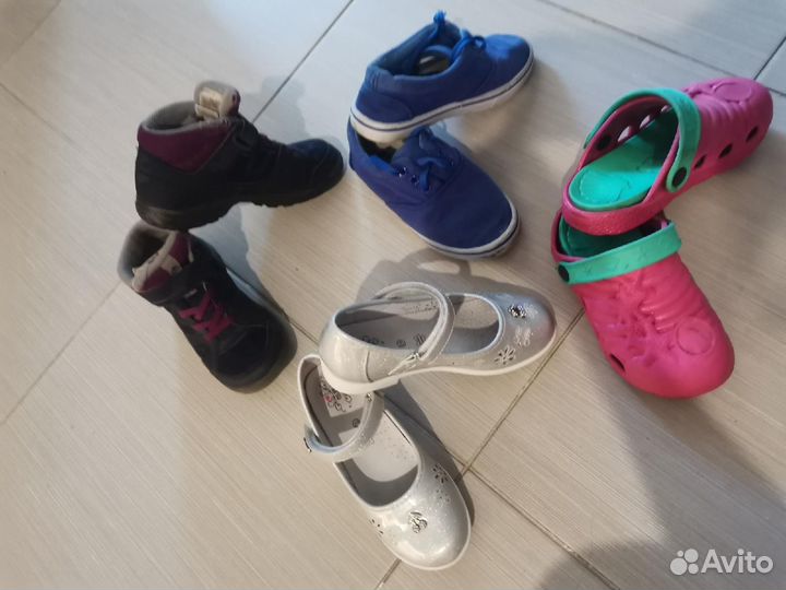 Вещи пакетом на девочку 6 лет с обувью