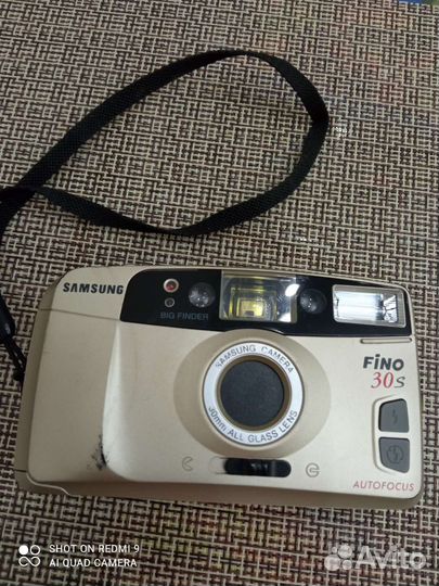 Плёночный фотоаппарат samsung Fino 30 s