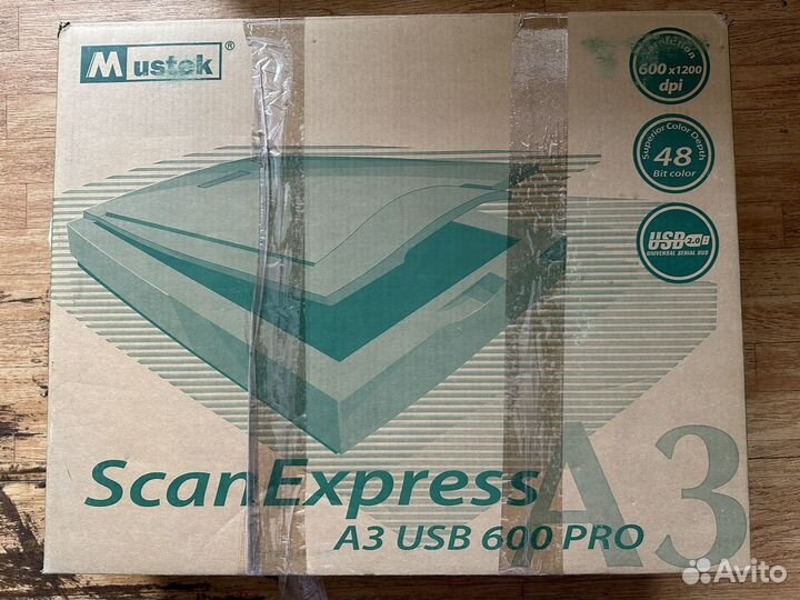 Сканер Mustek ScanExpress 600 pro