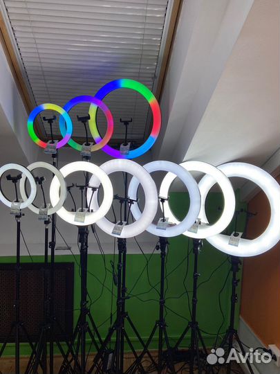 Кольцевая лампа 26см/30/33/45/55