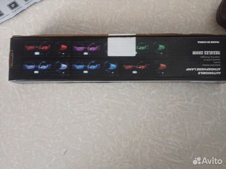 Подсветка салона автомобиля