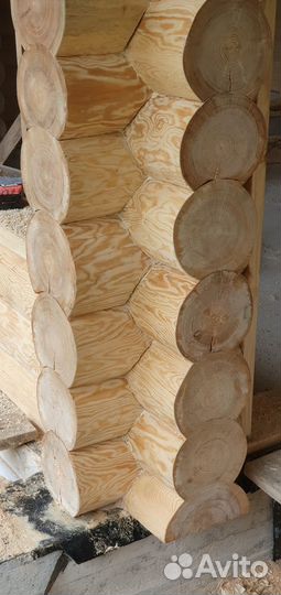 Шлифовка конопатка покраска деревянных домов