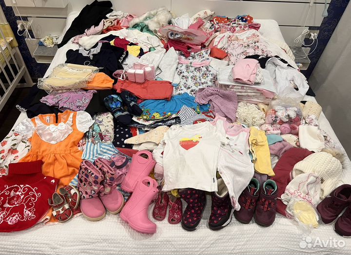 Вещи пакетом на девочку