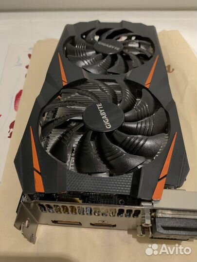 Видеокарта gtx 1060 6gb gigabyte