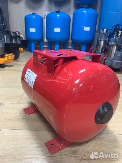 Гидроаккумулятор 24HW belamos красный, горизонталь