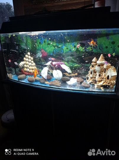 Аквариум с тумбой