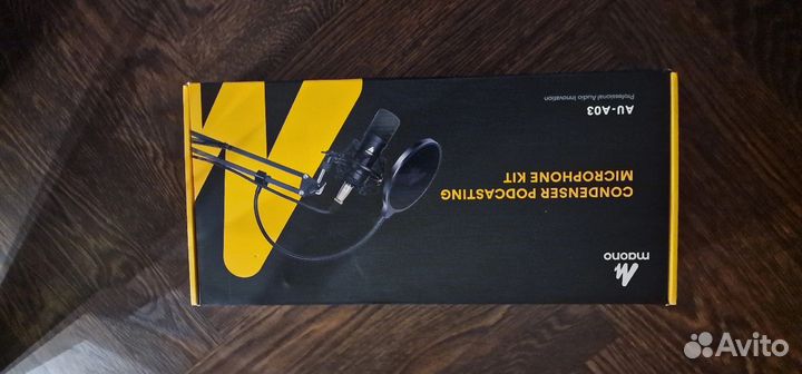 Микрофонный Maono AU-A03 черный