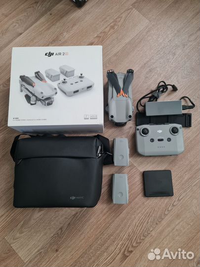 Квадрокоптер Dji air 2s Fly more combo+ fcc, nfz