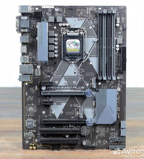 Мат. плата asus b360 plus ddr4 16gb i5 9400f