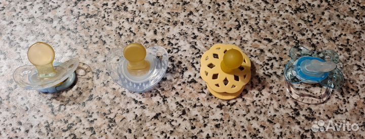 Соски/пустышки Nuk, Dr. Brown's, Bibs