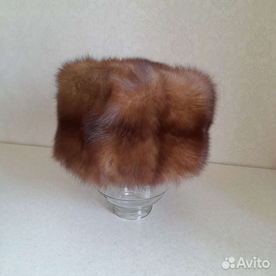 Шапка зимняя меховая женская